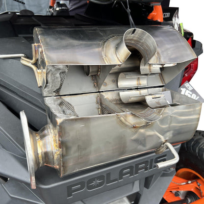 RPM Polaris RZR Pro R Chambered 3" Performance Exhaust