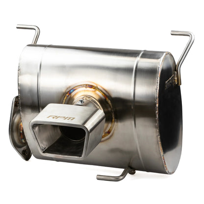 RPM Polaris RZR Pro R E-Valve Chambered 3" Performance Exhaust - Electric Valve Muffler