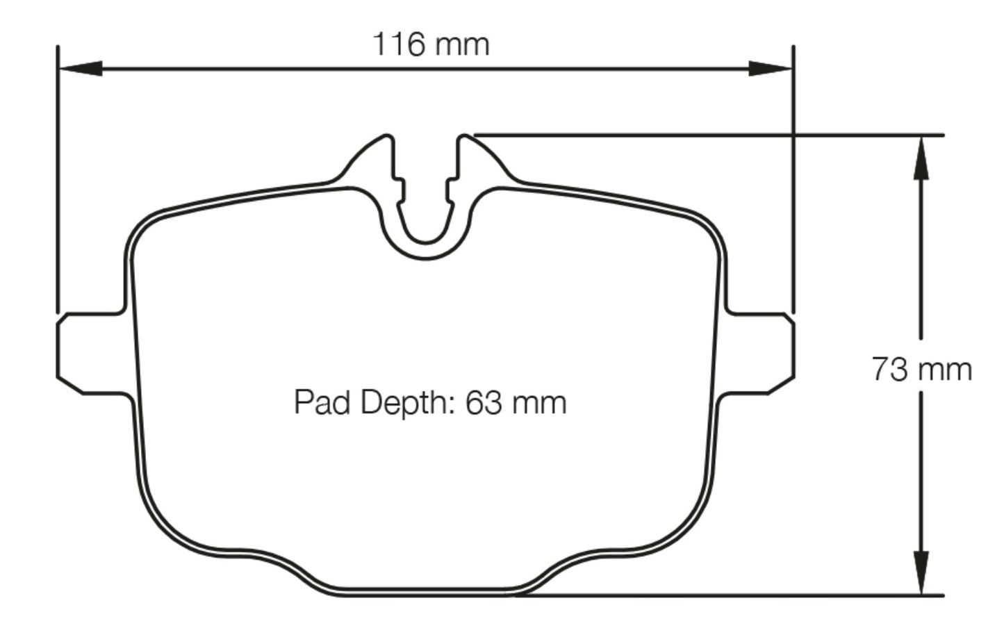 Race Technologies Brake Pad 2210.17 (Front)