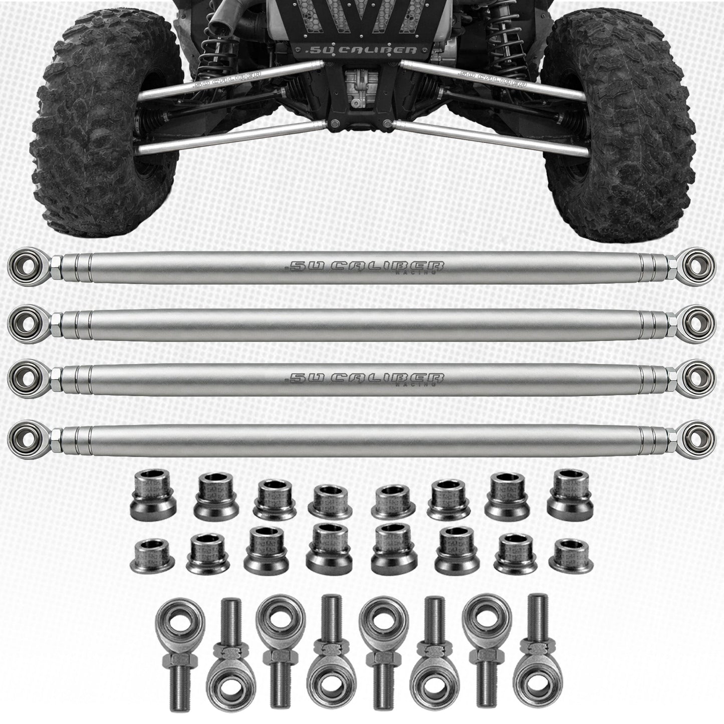 2022+ RZR PRO R CNC Billet Radius Rods