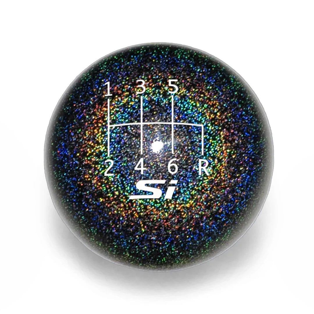 Billetworkz Weighted Shift Knob - 6-Speed Si Standard Engraving - Honda