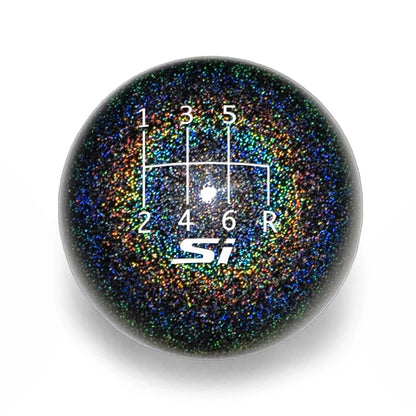 Billetworkz Weighted Shift Knob - 6-Speed Si Standard Engraving - Honda