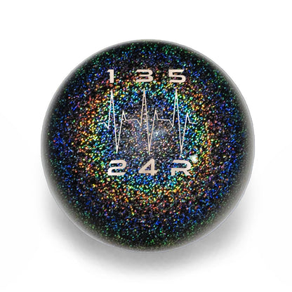 Billetworkz Weighted Shift Knob - 5-Speed Heartbeat Engraving - Honda