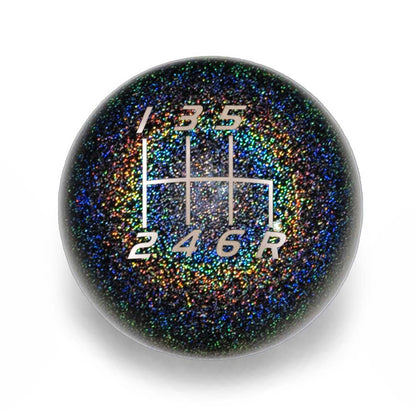 Billetworkz Weighted Shift Knob - 6-Speed Velocity Engraving for Honda