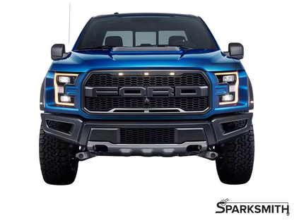 Raptor Style Grille Light Kit/Universal Fit: 3-Light Kit w/ Plug & Play Harness