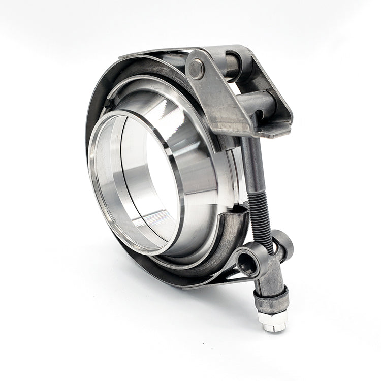 4.000" x 3.500" Reducing V-Band Assembly "Male/Female" 304 Stainless - Quick Release Clamp