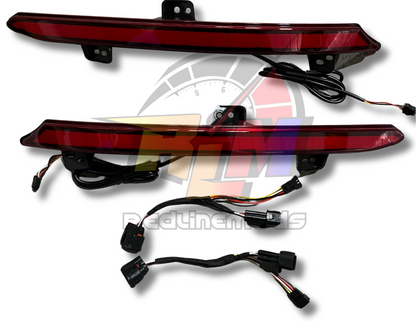 XGEN V1 Red Sequential LED Reflector Lights – 2018–2022 Honda Accord
