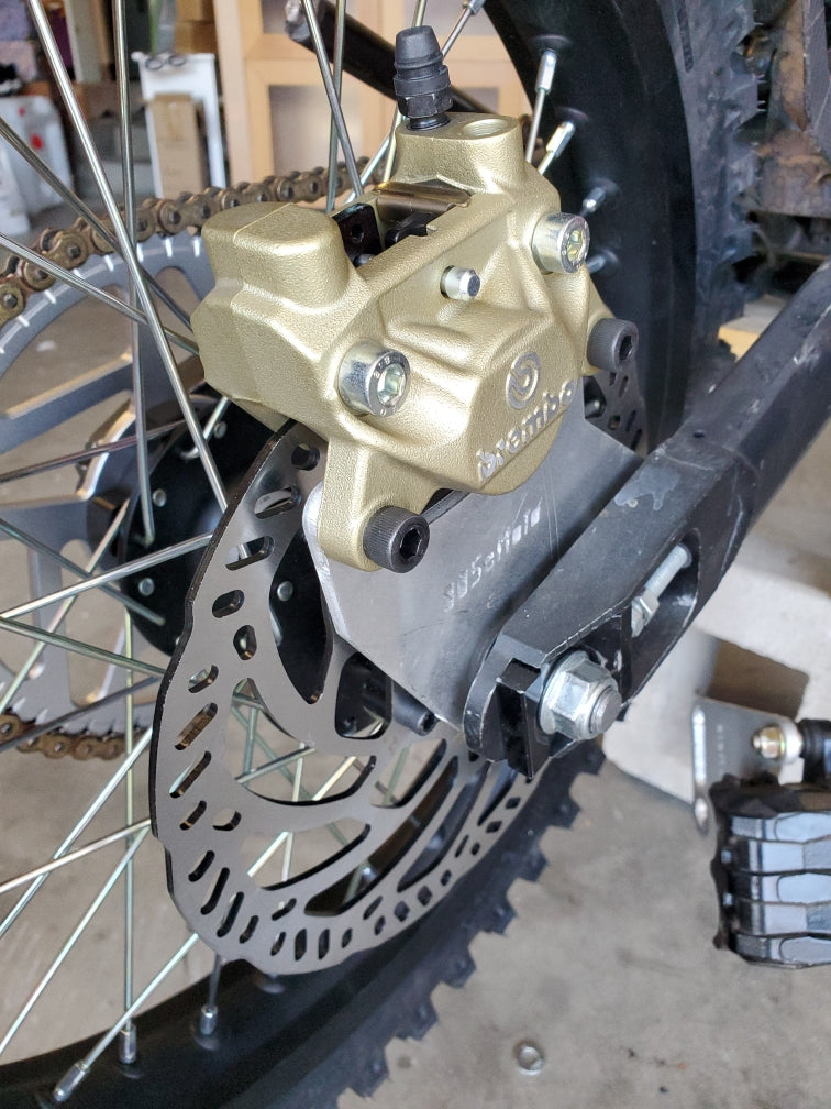 Brembo - (220mm Rotor Required) Rawrr Mantis X PRO Rear Brake Upgrade Kit
