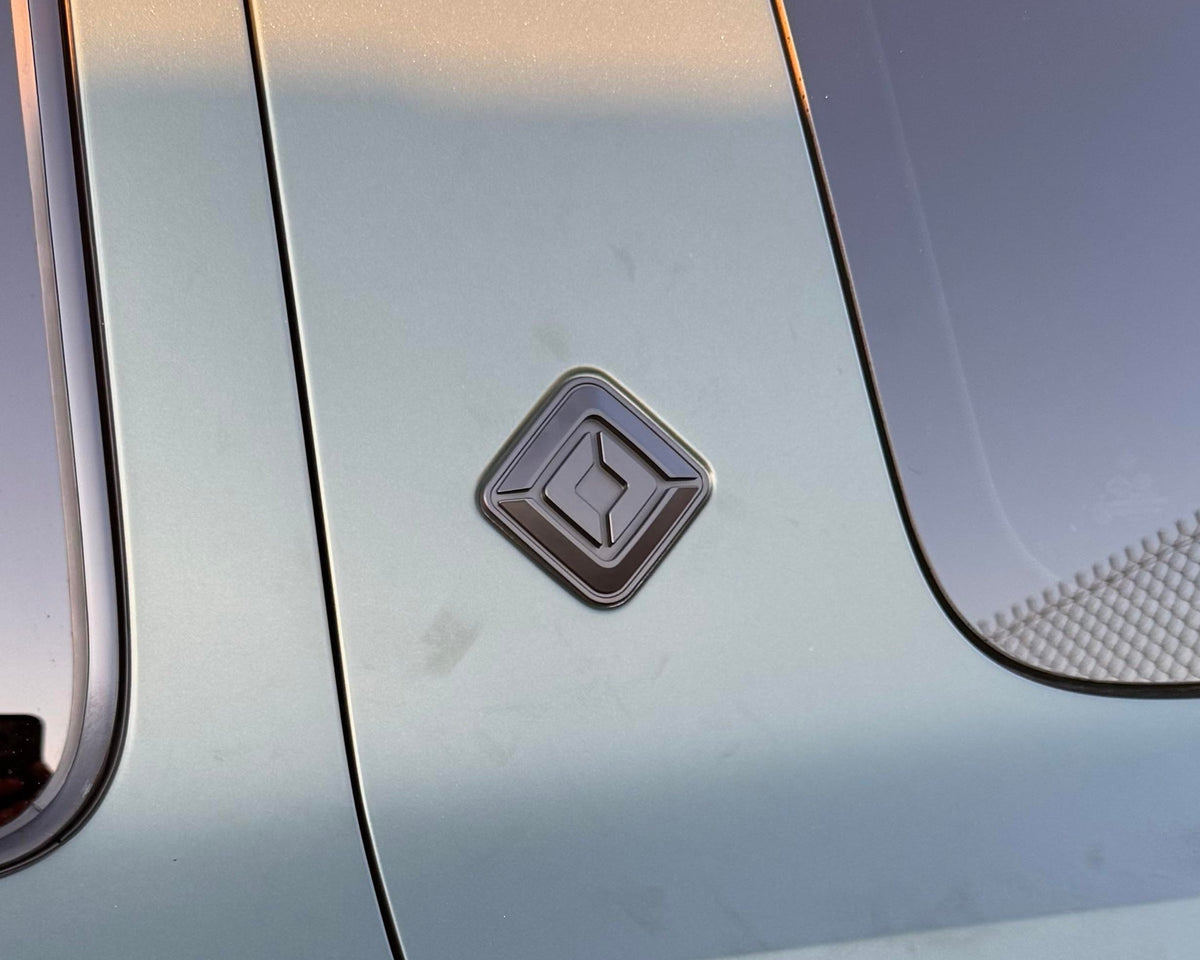 Compass Squares Set - Matte Black | Rivian R1S