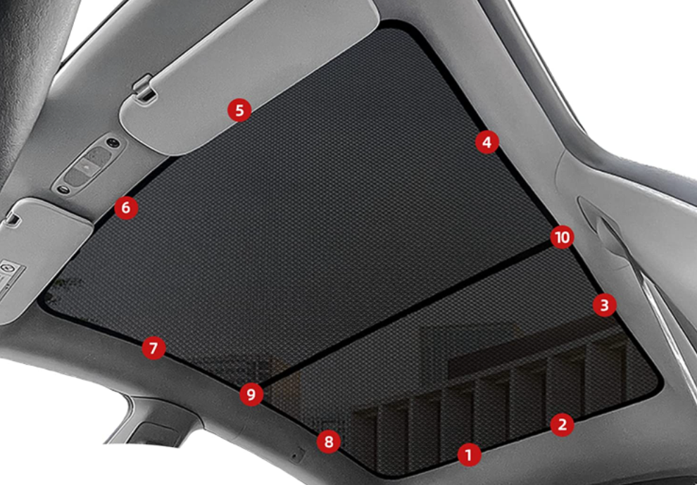 Roof Sunshade + Storage Bag
