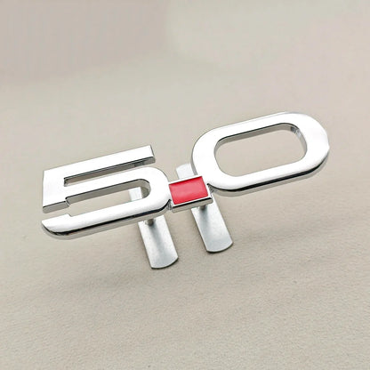 3D Metal 5.0 COYOTE V8 Badge | Grille, Trunk & Fender Emblem for Ford Mustang