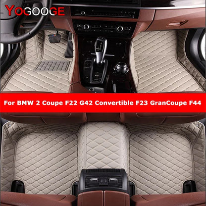 Custom Floor Mats for BMW 2 Series F22 G42 F23 F44 218-240