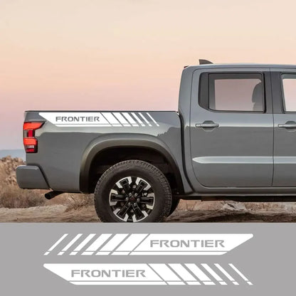 Rear Trunk Side Decal for Nissan Frontier NP300 | Vinyl Truck Graphic 2-Pack