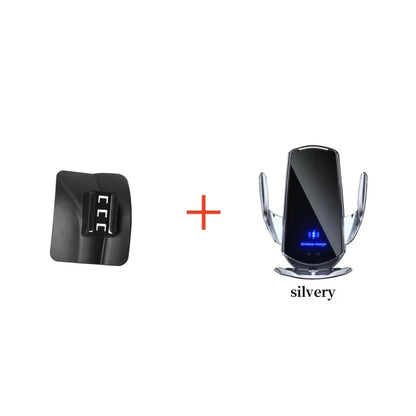 Phone Holder Base For Jeep Wrangler JK 2011-2018 Wireless Charging 360° Rotation