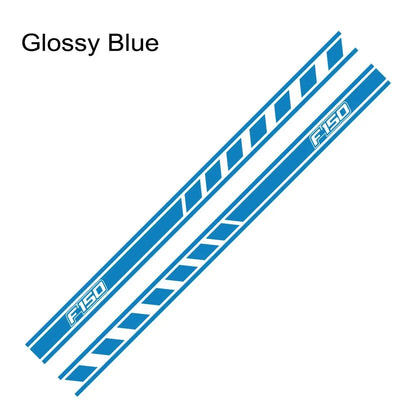 Door Side Skirt Stripe Decal for Ford F-150 Raptor | 2-Piece Pickup Truck Vinyl Graphic