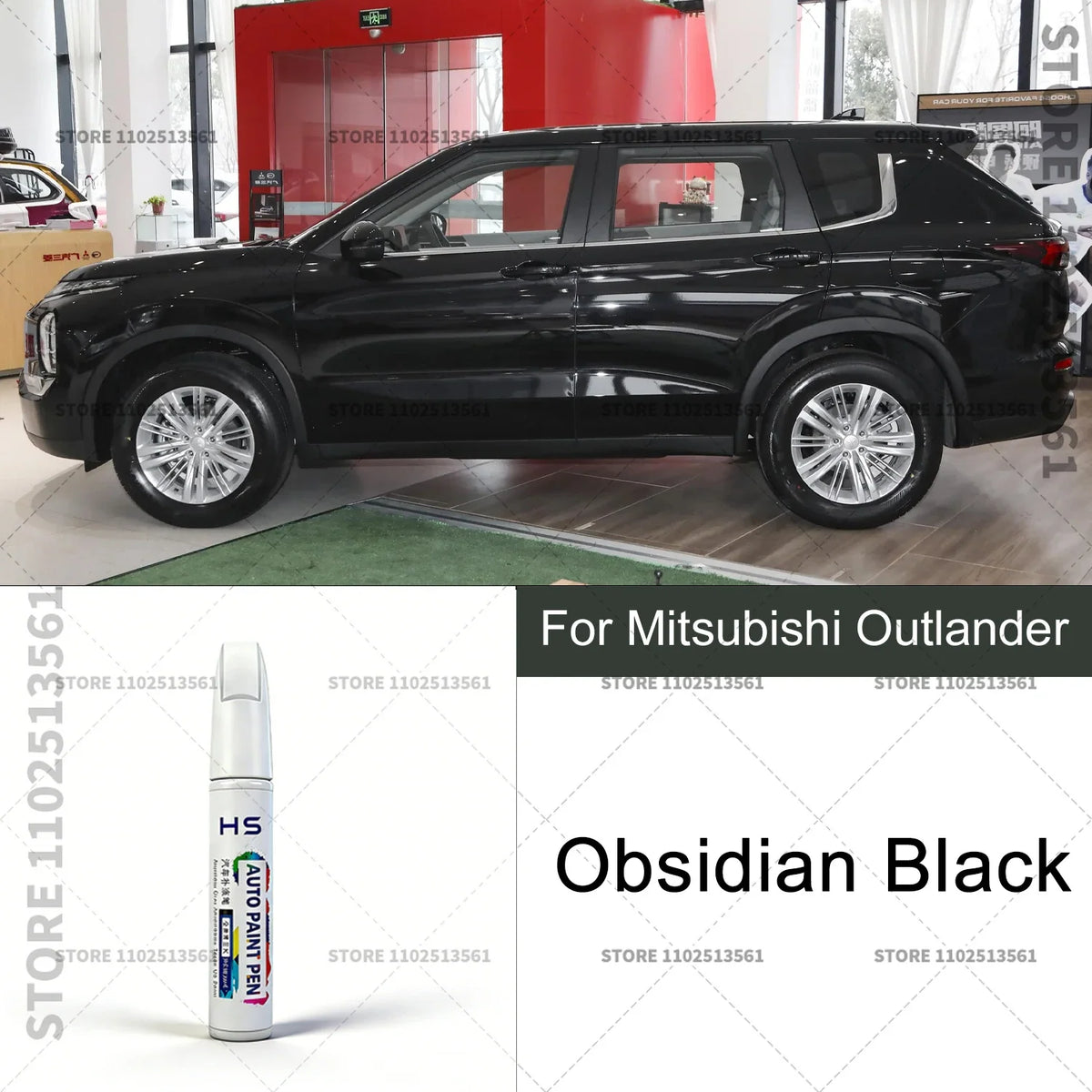Mitsubishi Outlander Paint Touch Up Pen W17 W85 P26 AB