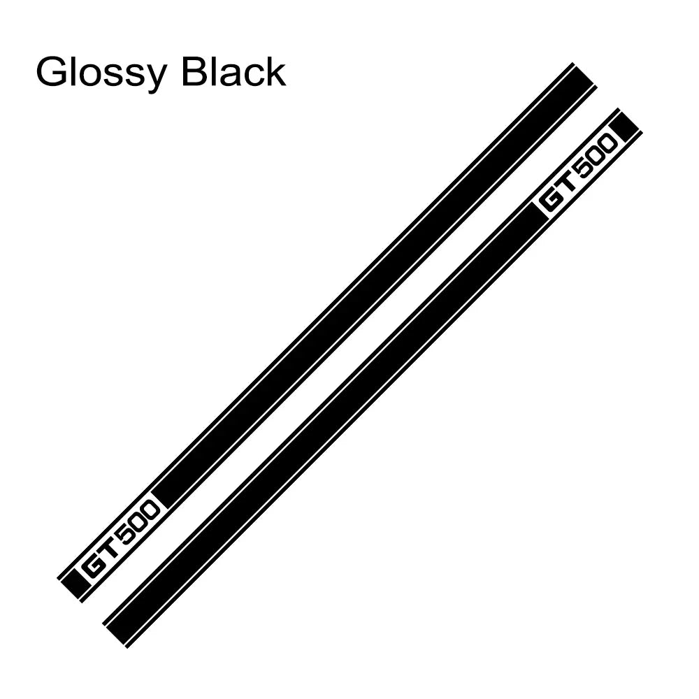 Long Door Side Skirt Stripe Decal for Ford Mustang Shelby GT500 | Sport Vinyl Sticker