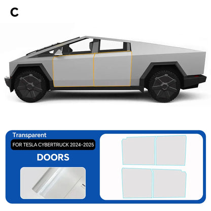 Precut Clear PPF for Tesla Cybertruck (2024–2026) | TPU Anti-Scratch Paint Protection Film