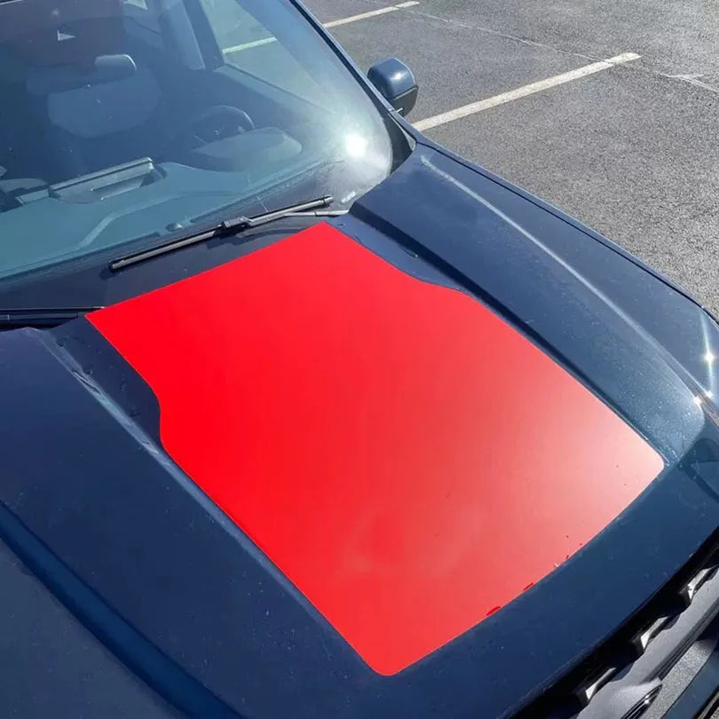 Ford Maverick Hood Scoop Decal Kit – Matte Vinyl Wrap Overlay (2022–2023)