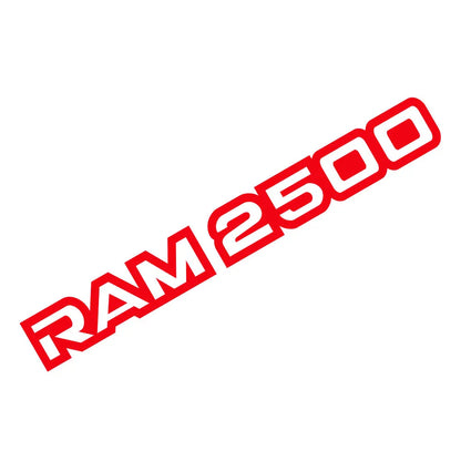 Front Windshield Logo Style Decal for Dodge RAM 1500 / 2500 / 3500 | Vinyl Truck Graphic Cover