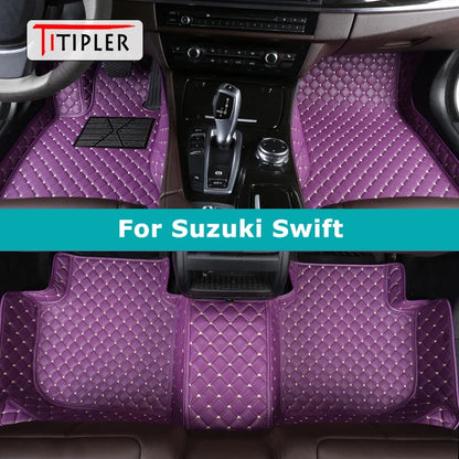 Custom Car Floor Mats for Suzuki Swift 2005-2013 2014-2021