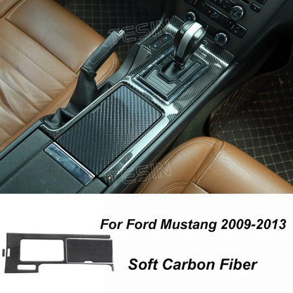 Carbon Fiber Grain Interior & Exterior Decoration Sticker for Ford Mustang (2009-2014) | Kit