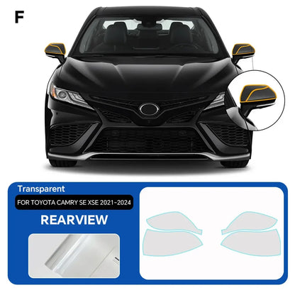 Precut PPF for Toyota Camry SE / XSE (2021–2024) | TPU Headlight & Mirror Paint Protection