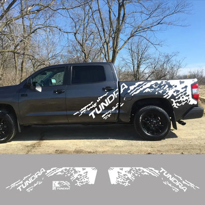 Splash Grunge Body Side Decal for Toyota Tundra TRD / Limited / SR5 / Platinum | 3-Piece Vinyl Kit