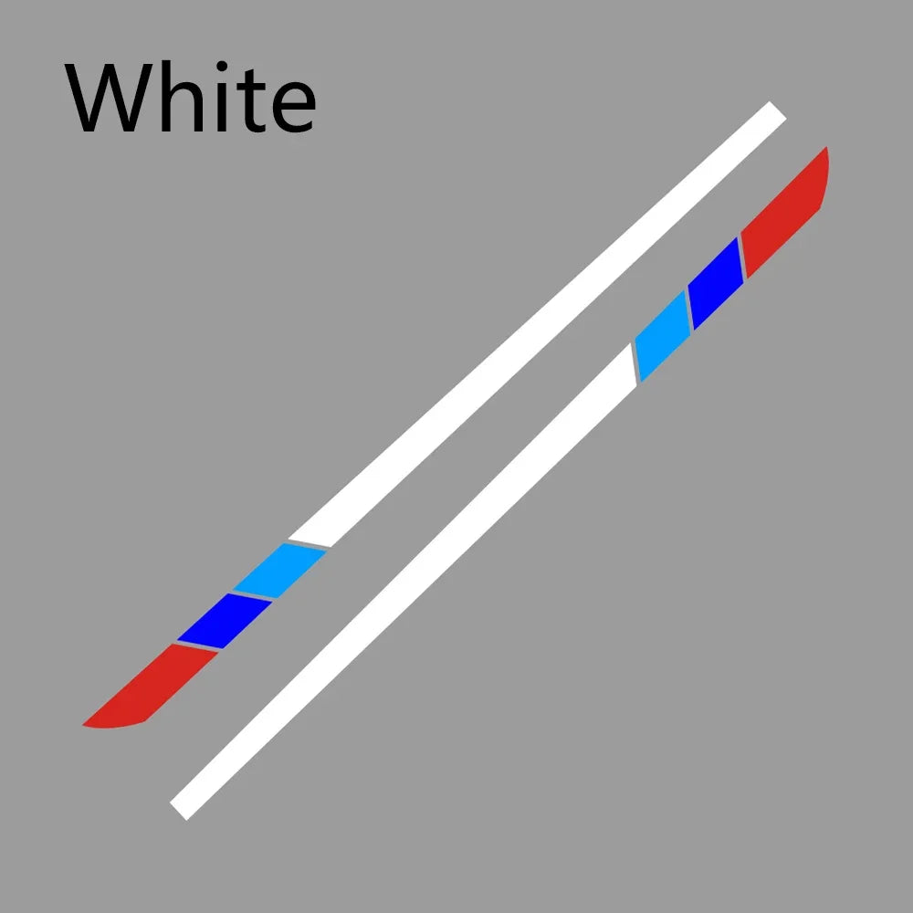 Side Stripe Decal DIY for BMW E46 / E60 / E90 / F30 / F10 | 2-Piece 78.7"x5.1" Vinyl
