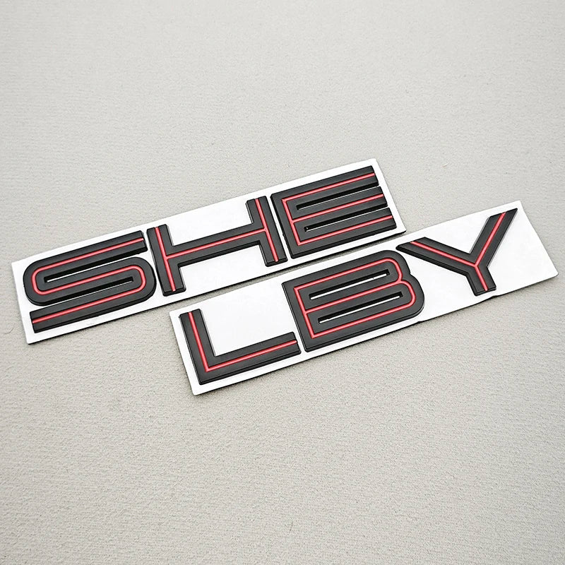3D Metal GT350 / Shelby / 5.0 Fender & Trunk Badge | Ford Mustang Emblem Sticker