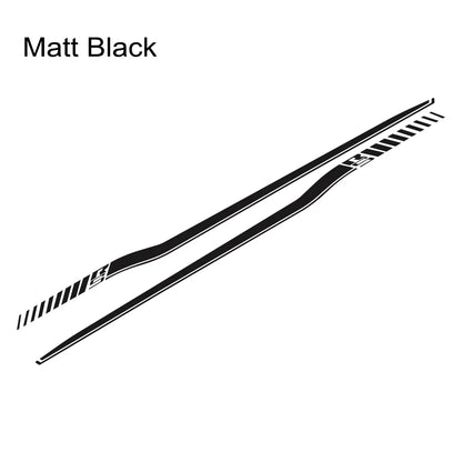 Dodge Challenger Full-Length Waistline Accent Stripe Decal Kit (2 Pcs) – Body Side Vinyl Graphic | 2008–2023 RS | 8 Finishes
