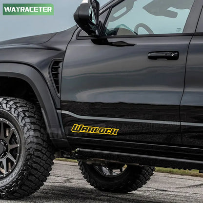 Rear Trunk & Door Side Body Graphic Decal for Dodge RAM 1500 / SRT / Warlock | Vinyl Sticker