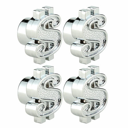 4Pcs Universal Cross Tire Valve Caps | Car Truck SUV Motorcycle Dust Cover