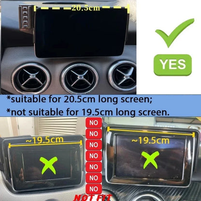 Car Phone Holder for Mercedes Benz CLA C117 GLA X156 2016-2019