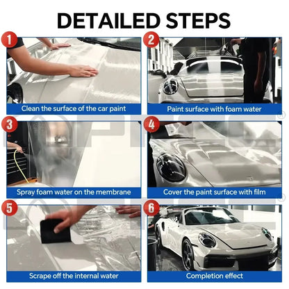 Precut PPF for Porsche Taycan (2020–2023) | 9-Mil TPU Paint Protection Film Clear Bra