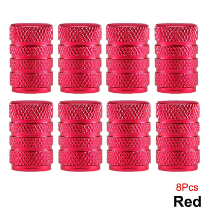 Aluminum Tire Valve Caps | Dustproof Universal Stem Covers
