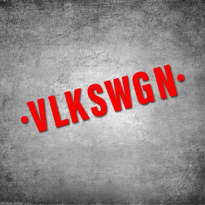 VLKSWGN Front Windshield & Rear Window Decal for VW Golf MK6 / MK7 / R / GTI | Vinyl Sticker