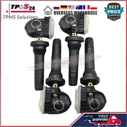4PCS TPMS Tire Pressure Sensor F2GT-1A180-AB 315MHz for Ford Edge F-150 Mustang