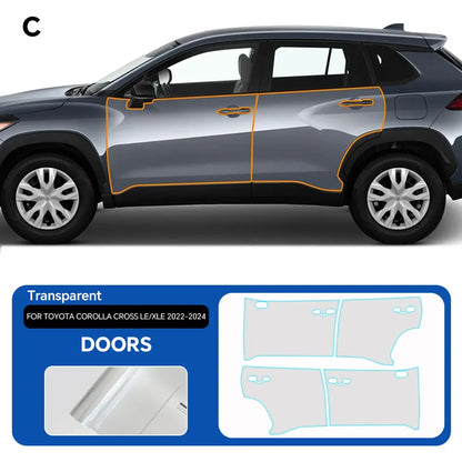 Precut PPF for Toyota Corolla Cross LE / XLE (2022–2024) | TPU Paint Protection Film