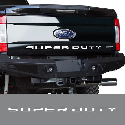 Tail Box Label Decal for Ford Super Duty F-250 / F-350 (2017–2021) | Pickup Vinyl Sticker