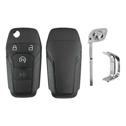Replacement Shell Case For Ford F-Series 4 Button Flip Key