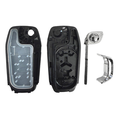 Replacement Shell Case For Ford F-Series 4 Button Flip Key