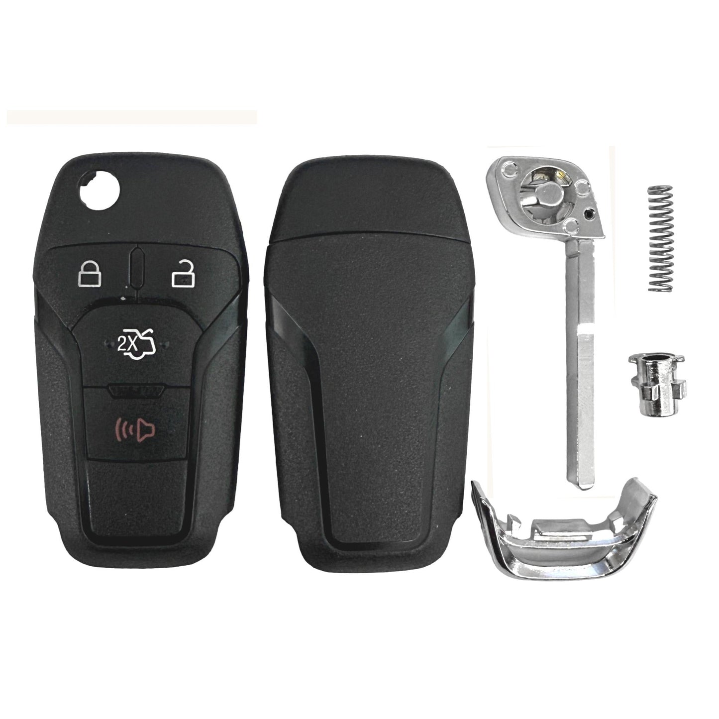 Ford Fusion 4 Button Replacement Shell For N5F-A08TAA | Aftermarket