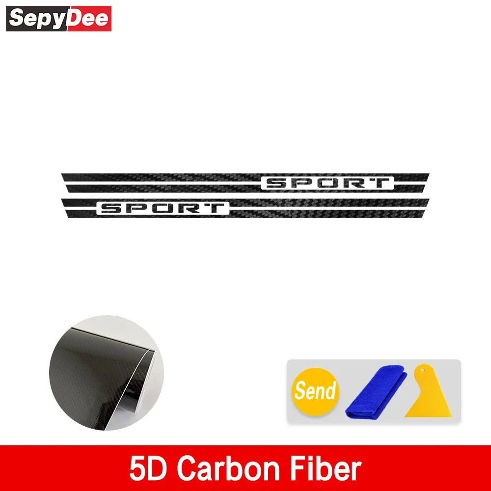 Racing Sport Door Side Skirt Decal for Ford Bronco Sport (2021+) | KK Vinyl Body Sticker