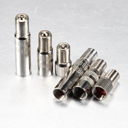 Chrome Plated Brass Screw-on Valve Cap Stem Extension | 19mm 25mm 39mm Tire Valve Extender for Cars and Trucks