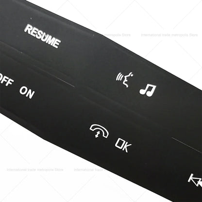 Steering Wheel Button Repair Decal for Ford Mustang (2015-2019) | Control Sticker