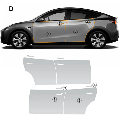 Precut PPF for Tesla Model Y (2020–2024) | 9-Mil TPU Paint Protection Film Clear Bra