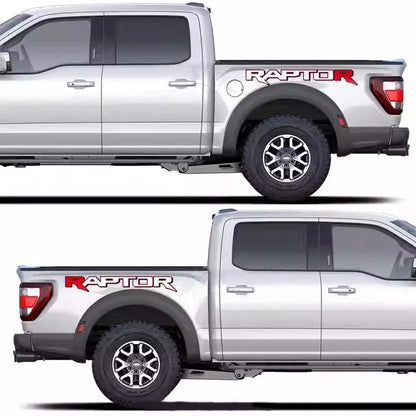 Vinyl Tape Patch Decal for Ford F-150 Raptor / Ranger Truck | 2-Piece Cargo Sticker