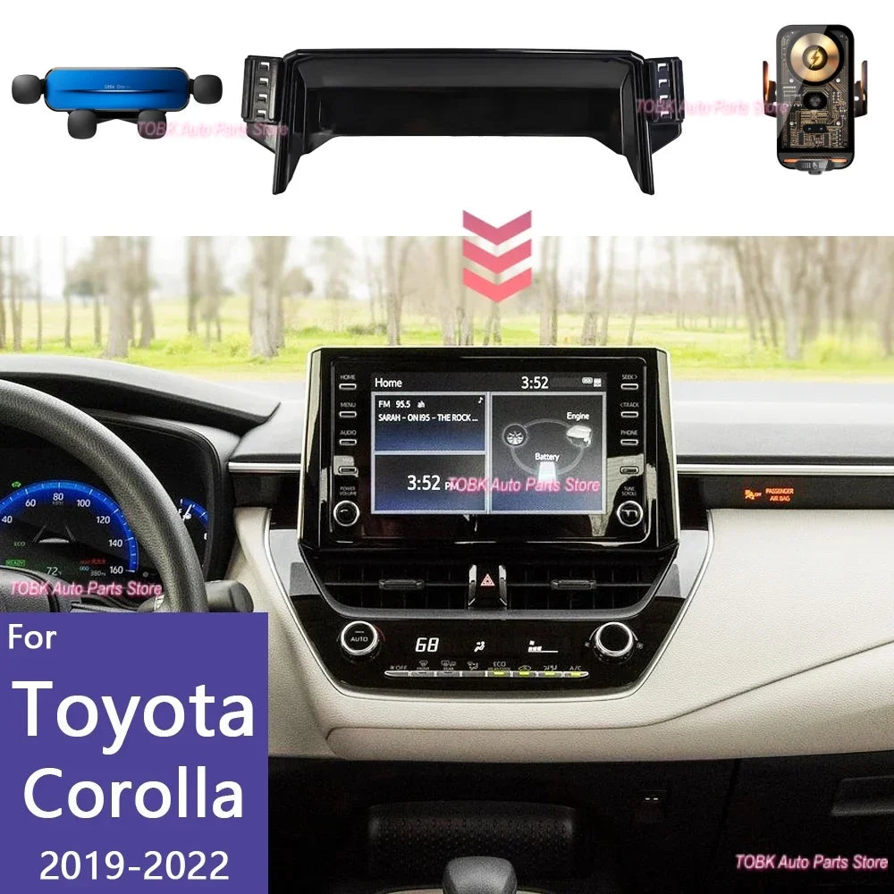 Toyota Corolla E210 2019-2022 Car Phone Holder with Wireless Charging