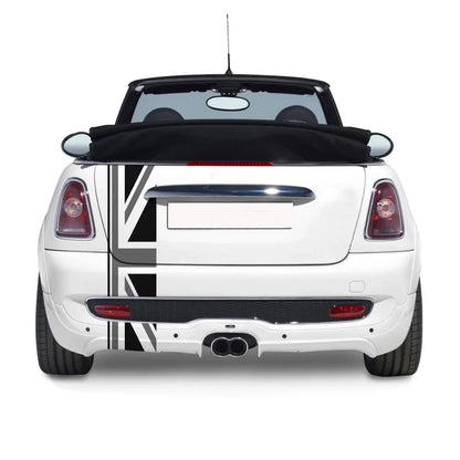 Union Jack Rear Trunk Decal for Mini Cooper One / JCW / S / Clubman / Countryman (F60, R60, R55) | Vinyl Styling Sticker